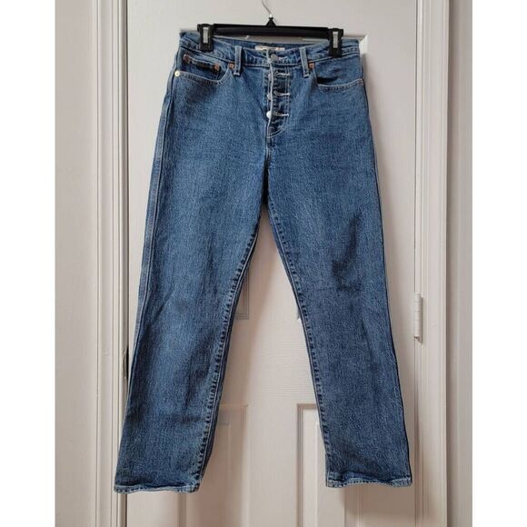 Levi's Wedgie Straight Leg Jeans 28 - Picture 2 of 11